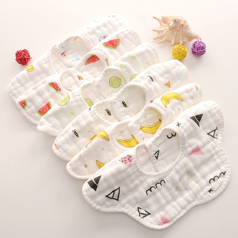 Muslin Bib Cotton Gauze Bib